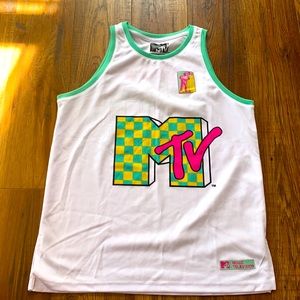 Retro 90s MTV tank jersey